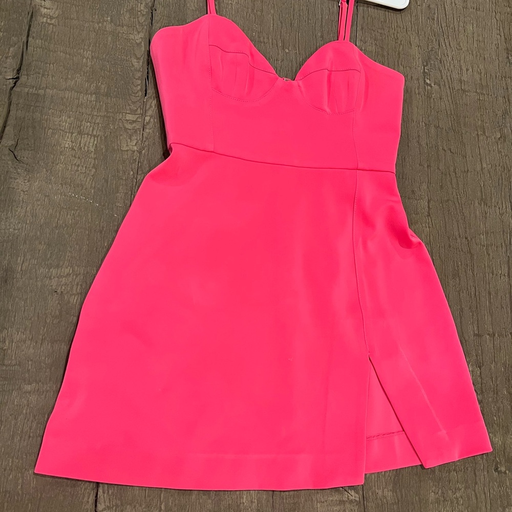 NBD Vibrant Pink Mini Dress